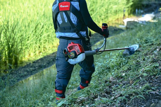 Brushcutter BCZ265 in use, ridge 1