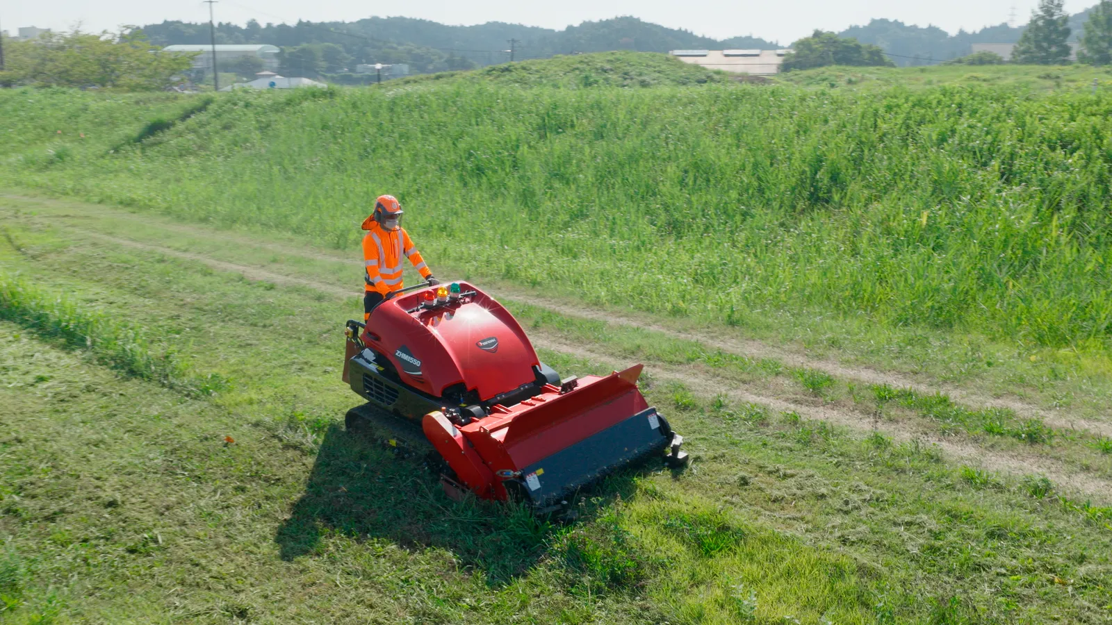 Zenoah ラジコンハンマナイフモア ZHM1550RR-RC (RC KIT) Flail mower