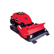ラジコンハンマナイフモア ZHM1550RR-RC (RC KIT). Front-side view of a compact tracked product with a front attachment in a studio.